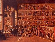   David Teniers The Archduke Leopold's Gallery China oil painting reproduction